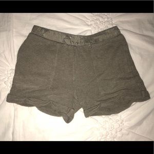 Crewcuts girls olive green cotton shorts